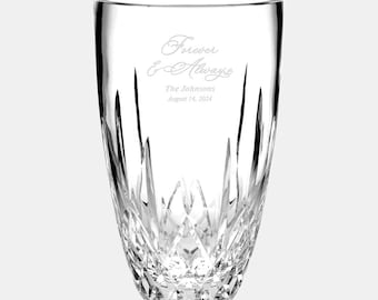 Personalized Forever and Always Dublin Classic Vase