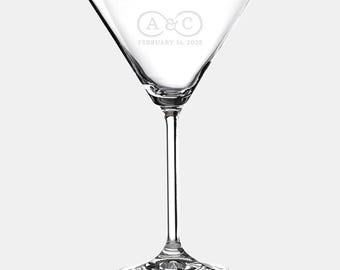 Personalized Lenox Tuscany Classic Cocktail Martini Glass, 6oz