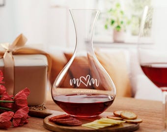 Personalized Mom Lenox Tuscany Classics Wine Decanter, 64oz