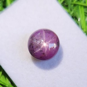 Natural Star Ruby Gemstone - Loose Ruby for Pendent Making