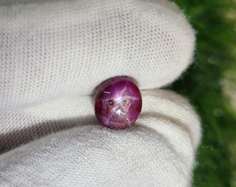 Natural Star Ruby – Oval Cabochon Loose Gemstone
