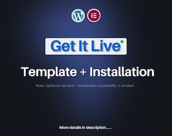 Get It Live Package | Done-For-You WordPress Website — Template + Professional Installation