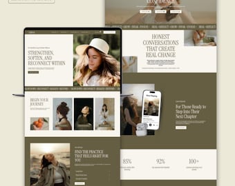 Calivra - WordPress Coach Website Template – Life Coach, Therapist, Psychologist Business Elementor Template