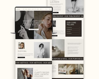 Elevora- Therapist WordPress Elementor Template | Mental Health Counselor & Wellness Website Kit