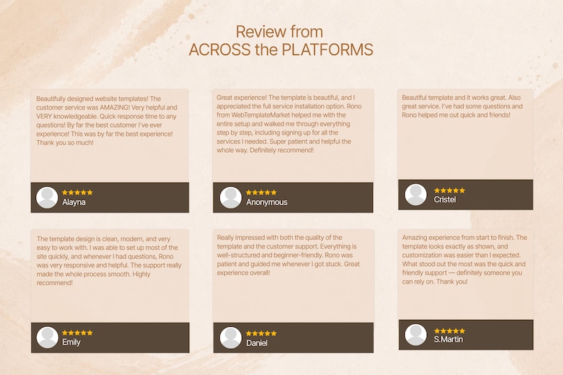 Lara WordPress Elementor Template | Boho Website Kit for Coaches bild 7