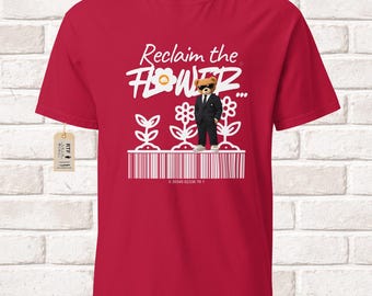 Weed T-Shirt with Cannabis Graphic | 420 Streetwear Tee, Stoner Gift, Unisex Graphic Shirt, Weed Apparel