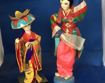 antique oriental dolls