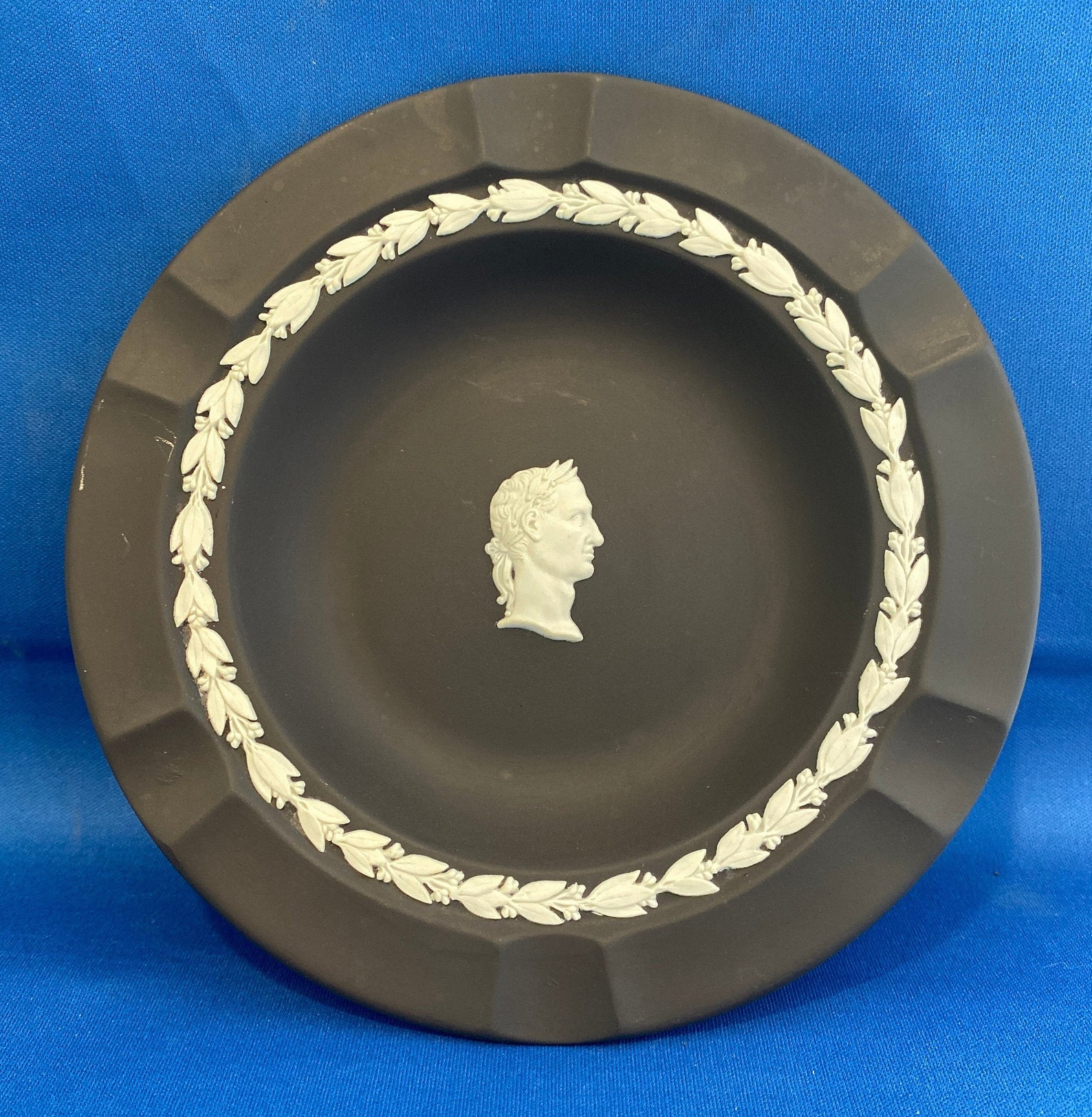 Wedgewood Ashtray Black Jasperware Ashtray Black Wedgwood Etsy