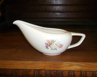 Flower Creamer - Vintage Creamer - Floral Creamer - Porcelain Creamer - Ceramic Creamer