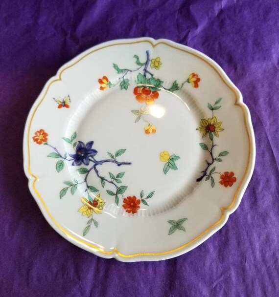 Haviland Limoges China Shalimar Floral Pattern Bread Plate Etsy