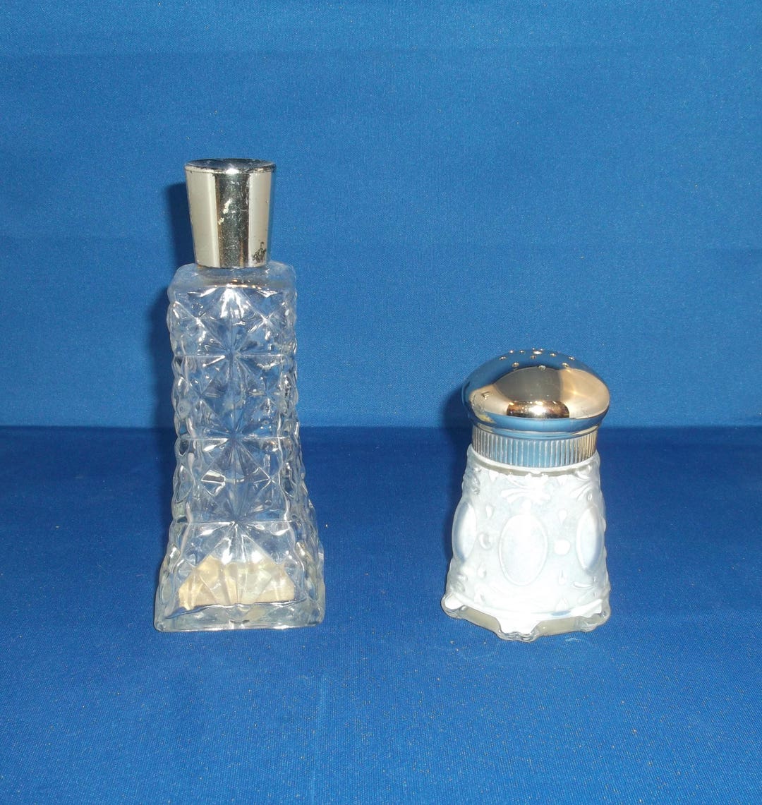 Vintage Glass Avon Decanter Bottle Dew Kiss Vanity Decanter Etsy
