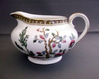 Indian Tree Creamer, S Hancock and Sons China, Opaque China, Indian Tree by S Hancock and Sons, Creamer, Indian Tree, China Creamer, England