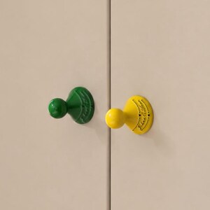 Modern Colorful Round Knob, Minimalist Small Drawer for Kids Room