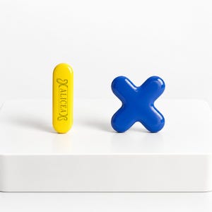 Modern Dopamine Hall Cabinet Knob, Minimalist Drawer Handle, Colorful Nightstand Hardware