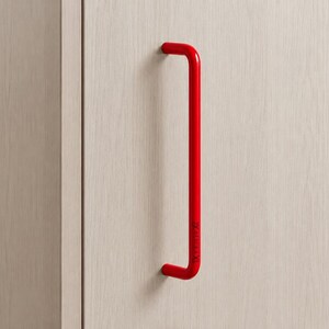 Maniglia per cassetto in ottone colorato, pomello minimalista per anta dell'armadio, pezzo singolo per il restauro di mobili fai da te.