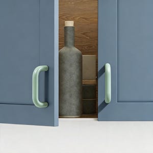 Colorful Cartoon Kids Wardrobe Knob, Modern Minimalist Drawer Pull