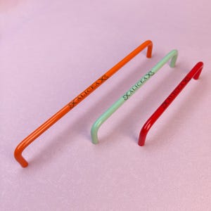 Maniglia per cassetto in ottone a forma di U, pomello minimalista per anta dell'armadio, pezzo singolo per il restauro di mobili fai da te.