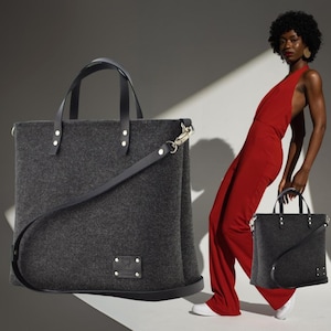 Large Tote Bag Long Strap Etsy