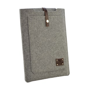 Funda de fieltro para portátil, funda para portátil hecha a medida, funda para portátil de cuero, todos los tamaños posibles