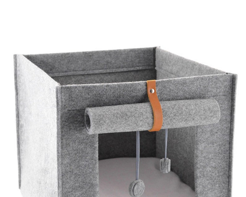 Felt Cat Bed PILLOW Included Fits to Ikea Kallax Expedit Etsy