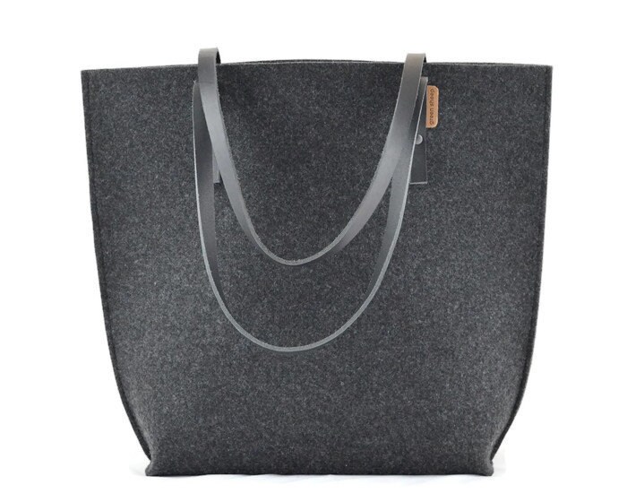HUMAN MADE FELT TOTE BAG LARGE GREY フェルト SM-5945CA_D_FR.jpg