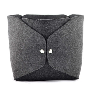 Felt basket, storage box, felt storage bin, scandinavian, scandi style, nordic basket, housewarming gift, toys storage basket, home decor