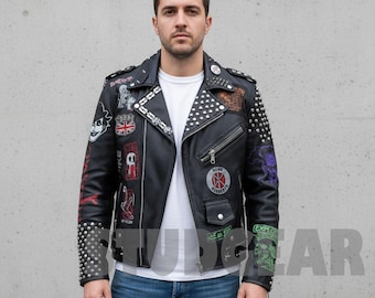 Japanese Brand Devil N Bass Gothic Punk Rock Style Jacket - Etsy