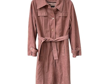 Vintage Forecaster of Boston  Trench Coat Jacket Zip out Liner Size Large