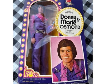 Vintage 1976 Mattel Donny Osmond Doll No. 9767 Original Box Teenage TV Celebrity