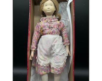 Suzanne Gibson Kalico Kids Millicent #103 Vintage Vinyl Doll Floral Dress Box
