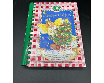 Gooseberry Patch Homespun Christmas Cookbook Family Recipes Homemade Decorations