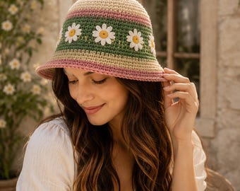 Patron de bonnet au crochet PDF + Principes de base du crochet pour les vrais débutants | Découvrez 5 points de crochet essentiels | Téléchargement instantané