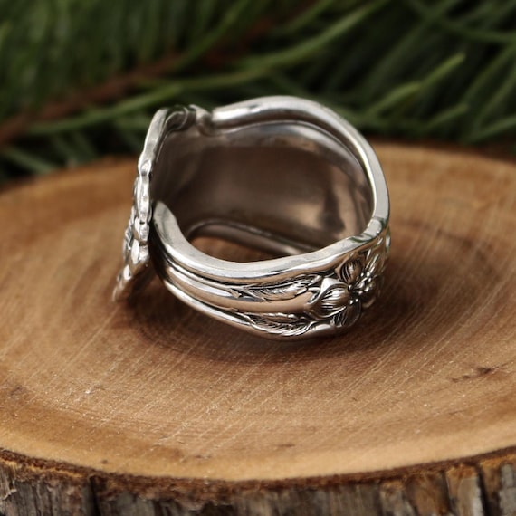 Orange Blossom Spoon Ring - Wm. Rogers & Son / International