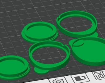 Anti-Sleep Cap for Apple Vision Pro – STL/3MF for 3D Printing – Digital Download