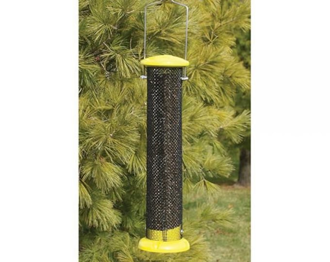 Finch Screen Tube Feeder – Durable Mesh Bird Feeder for Nyjer & Fine Sunflower Seed