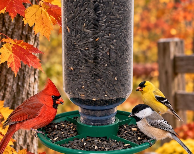 Wild Bird Feeder Switch N Swap 80oz Seed Feeder Hanging Large