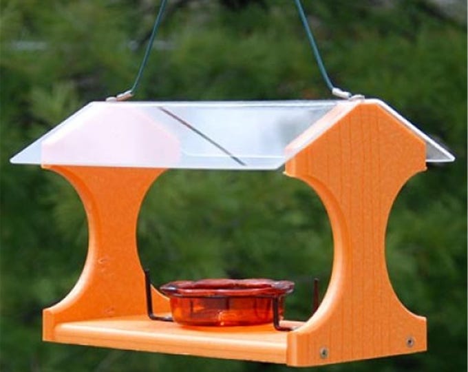 Bird Feeder Woodlink Going Green Recycled Oriole and Bluebird Feeder