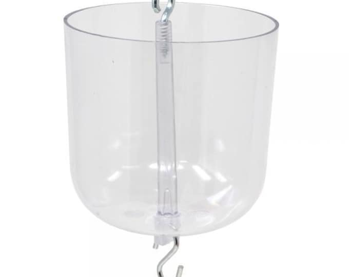 Clear Hummingbird Feeder Ant Moat | 18 oz Nectar Protector | Large Hanging Ant Guard