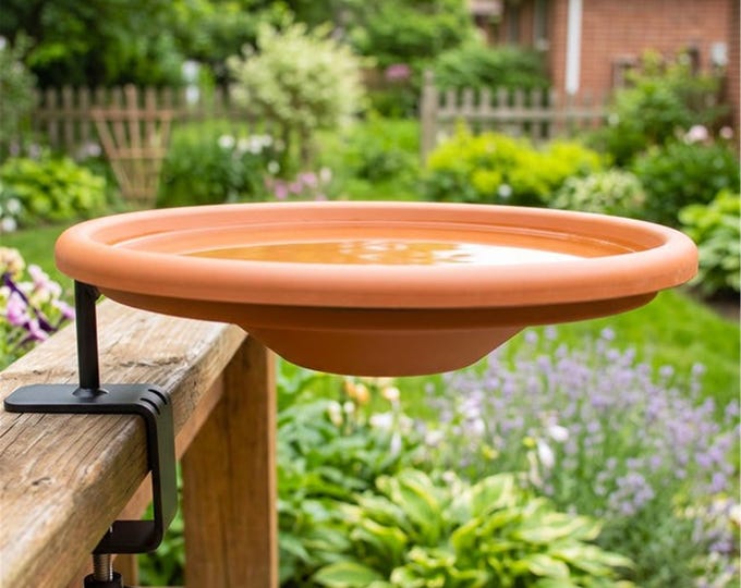1 Deck Mount Birdbath