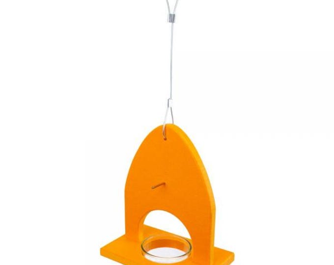 Bird Feeder Orange Poly Petite Oriole Feeder DOME NOT INCLUDED