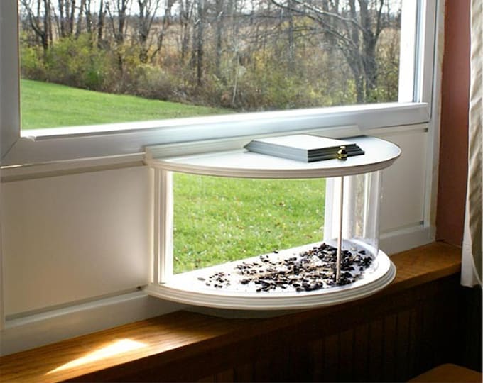 Bird Feeder Wing and A Prayer ClearView Window Mount Outdoor Made in the USA