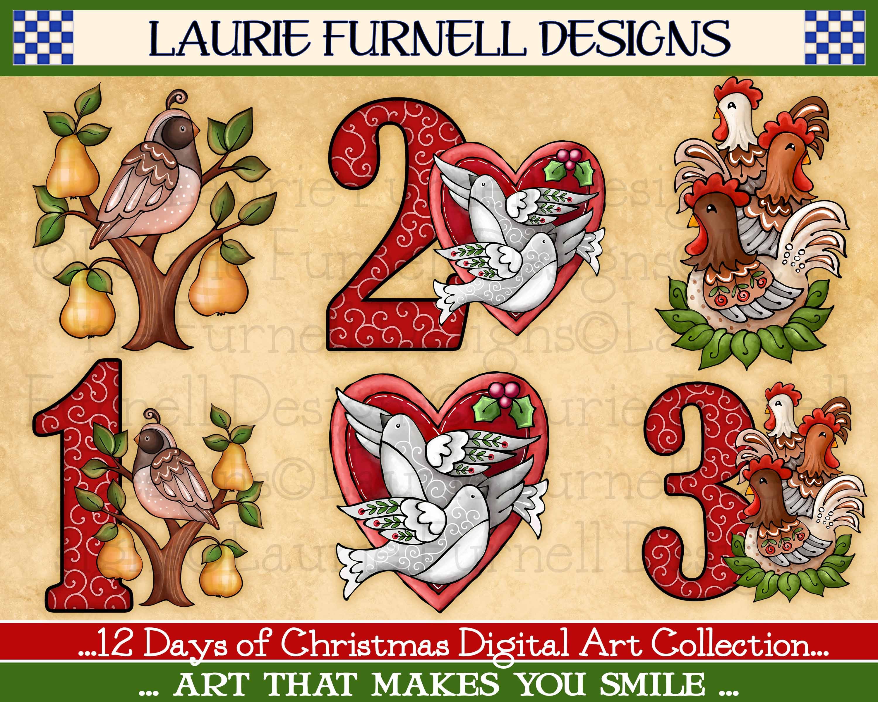 12 Days of Christmas - Etsy 12 Days of Christmas - Etsy