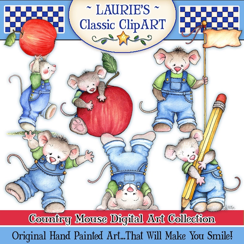 Cute Mouse Clip Art,School Clip Art,Laurie Furnell,Mouse Digital Art,Apple Clip Art,Digital Back Ground Papers,Watercolor Clip Art