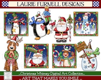 Christmas Clip Art, Christmas Printables, Christmas Cards, Bulletin Board Decor, Christmas PNGs, Christmas Papercrafts, Christmas Art