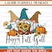 Leopard Print Gnome PNG, Happy Fall Y'all Gnome Sublimation, Sunflower png, Laurie Furnell, Fall PNG Sublimation,Autumn Gnome T-shirt PNG 