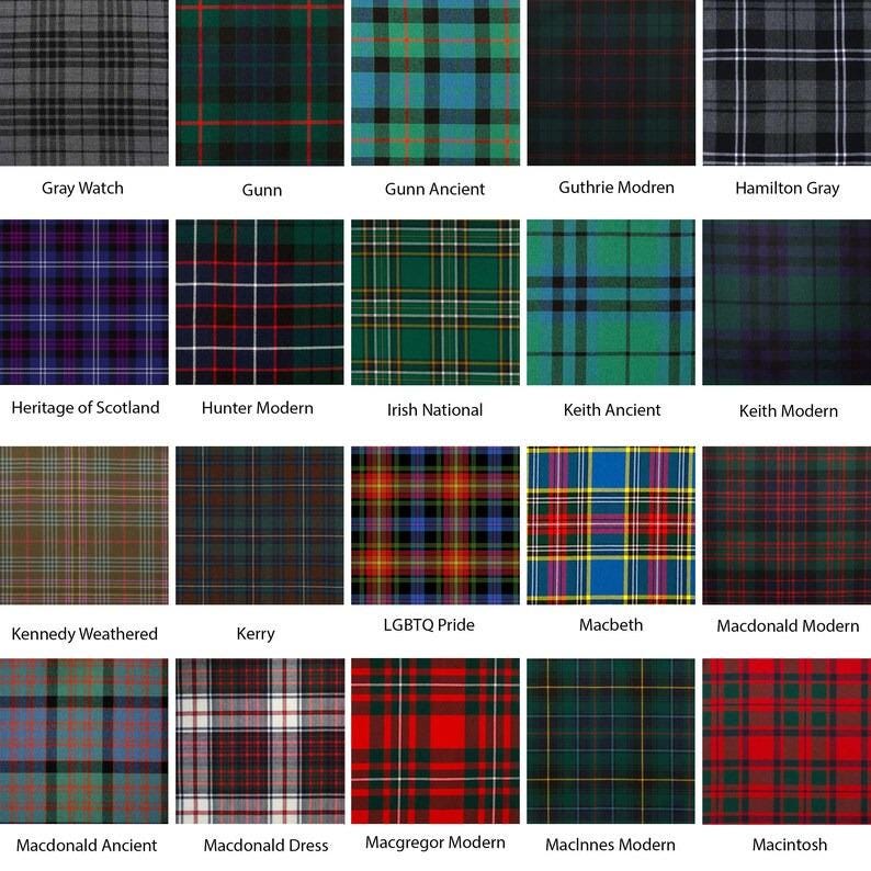 Tartan Names