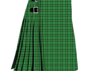 Kilt escocés de la familia Duffy hecho a mano / Kilt de tartán pesado de 8 yardas para hombre