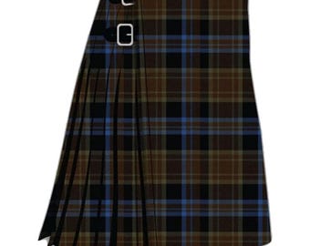 Handmade County Laois Kilt | Men's 8 Yard Heavy Weight Tartan Kilt
