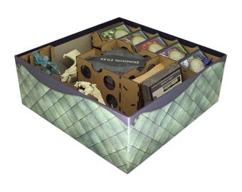 Organizer for D&D Castle Ravenloft, Board Game Insert, Dungeons and Dragons Castle Ravenloft boardgame, Gaming Gift