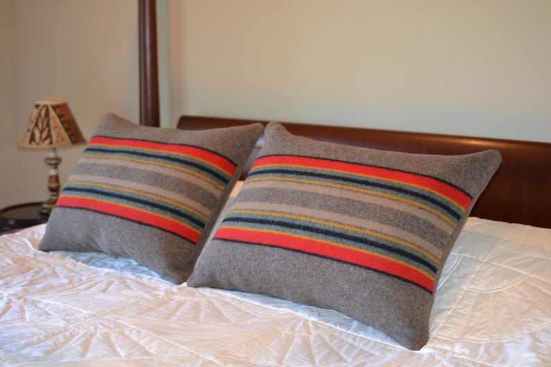 Standard Bed Pillow Sham ONE Handmade Brown MINERAL UMBER Etsy